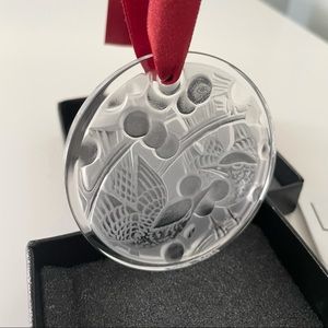 Lalique Merles et Raisins 2021 Ornament